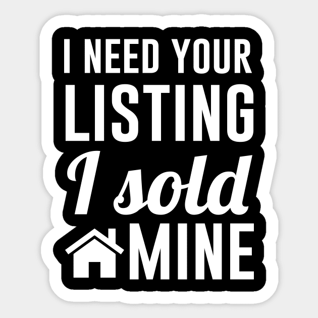 I need your listing I sold mine Sticker by outdoorlover